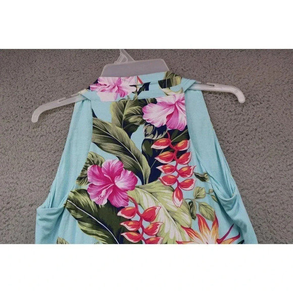 Tribal Women's Pleated Shoulder Dress-P/S-Rayon - Picture 6 of 6
